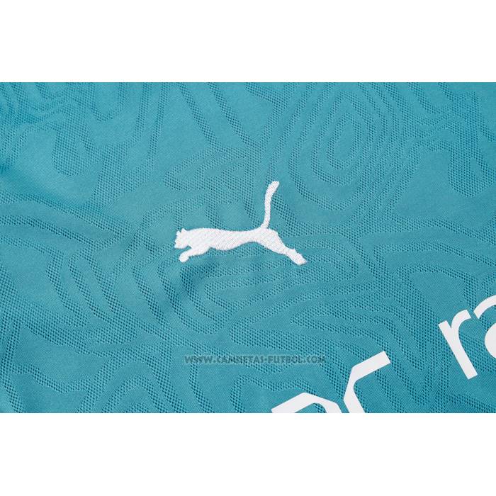 Chandal del Olympique Marsella Manga Corta 2024-2025 Azul - Pantalon Corto